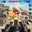 程序图标：Beach World War Gun Games…