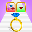 プログラムのアイコン：Gem Run: Gem Stack Game