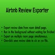 Ikon program: Airbnb Review Exporter