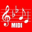 أيقونة البرنامج: MIDI Score