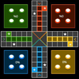 プログラムのアイコン：Ludo black : glow ludo of…