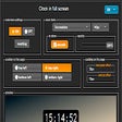 Ícone do programa: Clock in full screen