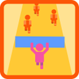 Ícone do programa: Stickman Push: Crowd Clea…