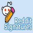 Programikonen: Reddit Signatures