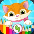 أيقونة البرنامج: Kids Coloring  Doodle