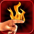 Draw with FIRE Burn something with your FINGERS icon