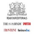 Symbol des Programms: The Hindu