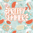 Preppy summer icon