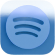 Icono de programa: blue spotify