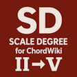 프로그램 아이콘: Scale Degree for ChordWik…