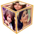 3D Photo Frame Cube Live Wallpaper
