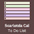 أيقونة البرنامج: ScarletdaCal To Do List