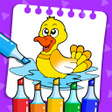 Programikonen: Toddler Coloring Book for…