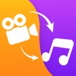 プログラムのアイコン：Video to MP3 - Video to A…