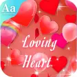 Loving Heart Font for FlipFont