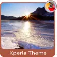 ice melts  Xperia Theme