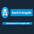 Programikonen: Search in Incognito