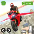 Flying Bike Game Stunt Racing
