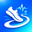 Icona del programma: StepGo: Pedometer Walk Ru…