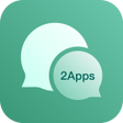 程序图标：2 Apps Space - two face