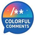 ไอคอนของโปรแกรม: Colorful Comments for onl…