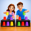 プログラムのアイコン：Cup Match Color Challenge