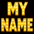 プログラムのアイコン：3D My Name Live Wallpaper
