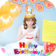 プログラムのアイコン：Photo Frames Happy Birthd…