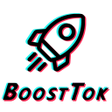 أيقونة البرنامج: BoostTok - Free Real TikT…