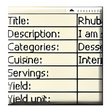 Icon of program: recipefox 