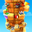 أيقونة البرنامج: Blocky Castle: Tower Clim…