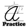 أيقونة البرنامج: A to Z Cursive Writing Wo…