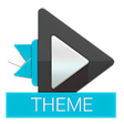 Ícone do programa: Material Dark Blue Theme