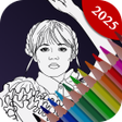 Иконка программы: Colors: Wednesday Addams