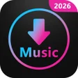 Иконка программы: Free Music Downloader  Mp…