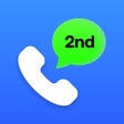 Иконка программы: 2nd Phone Number Second L…