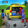 Icon of program: Superhero Car Games Taxi …