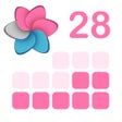 程序图标：Menstral Cycle Tracker  D…