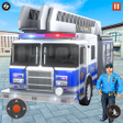Emergence Police Fire Truck icon