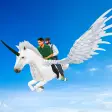 Unicorn Taxi: Flying Horse Sim