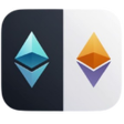 程序图标：Ethereum & Bitcoin Crypto…