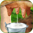 Cow Milk Game-Free icon