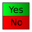 Symbol des Programms: Yes/No