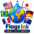 Symbol des Programms: Flags Ink: Flag Quiz Col…