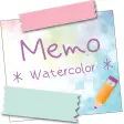 Sticky Memo Watercolor