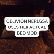Oblivion Nerussa Uses Her Actual Bed Mod