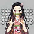 Nezuko Kamado Keyboard Anime