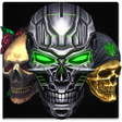 程序图标：Evil skull theme package