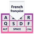 Programın simgesi: French Keyboard 2019 : Fr…