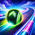 ไอคอนของโปรแกรม: Neon Rolling Ball Run 3D